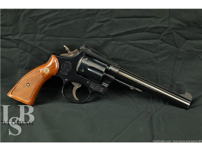 1967 Smith & Wesson “K22 Masterpiece” Model 17-3 22 LR 6” Revolver, C&R