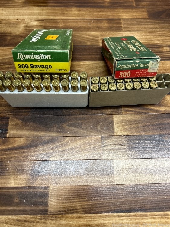 300 Savage 36 Rounds Vintage Ammo-img-0