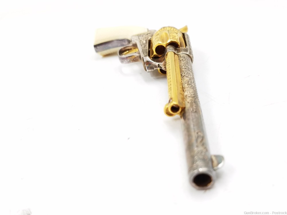 47% scale miniature “Presidential Edition” Colt SAA Revolver w/ Ivory Grips-img-19