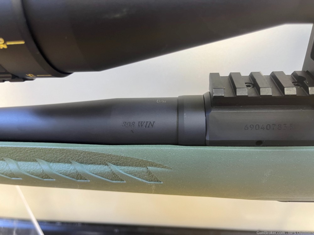 Ruger American .308 Win Rifle 18" w/ NT6 Sniper Scope - Pre Owned-img-6