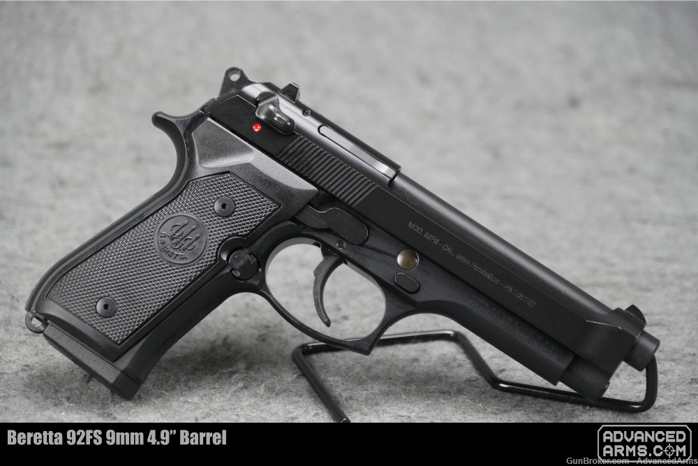 Beretta 92FS 9mm 4.9” Barrel-img-1