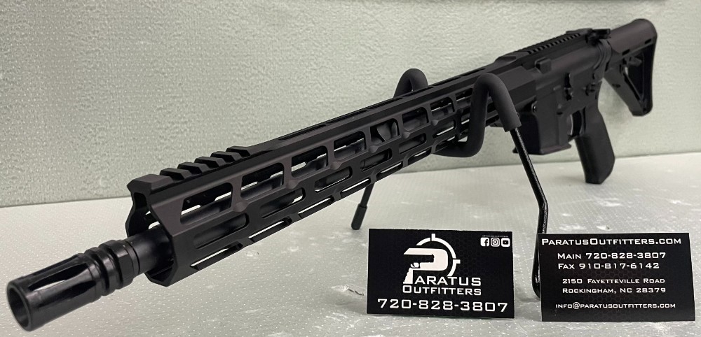 ANDERSON MANUFACTURING AM-15 UTILITY RIFLE BLK 5.56MM 16" NEW NO CC FEE-img-2