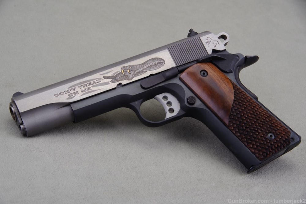 2003 Colt Custom Shop 1911 XSE Don't Tread On Me Rattlesnake 45ACP NIB -img-9