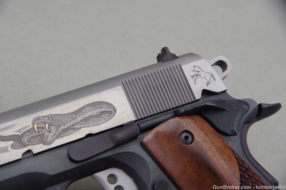 2003 Colt Custom Shop 1911 XSE Don't Tread On Me Rattlesnake 45ACP NIB -img-11