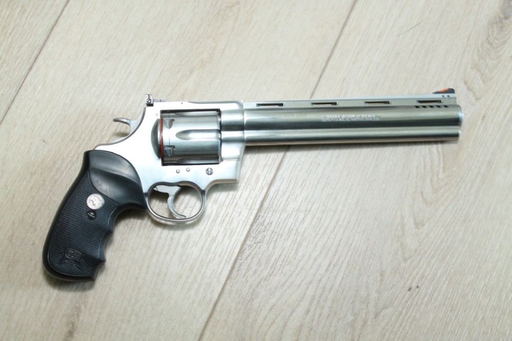 colt anaconda .44 rem mag 8" ported stainless in original box 1998-img-4