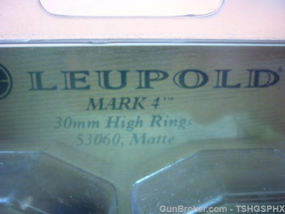 Leupold Quick detachable rings matte-img-1