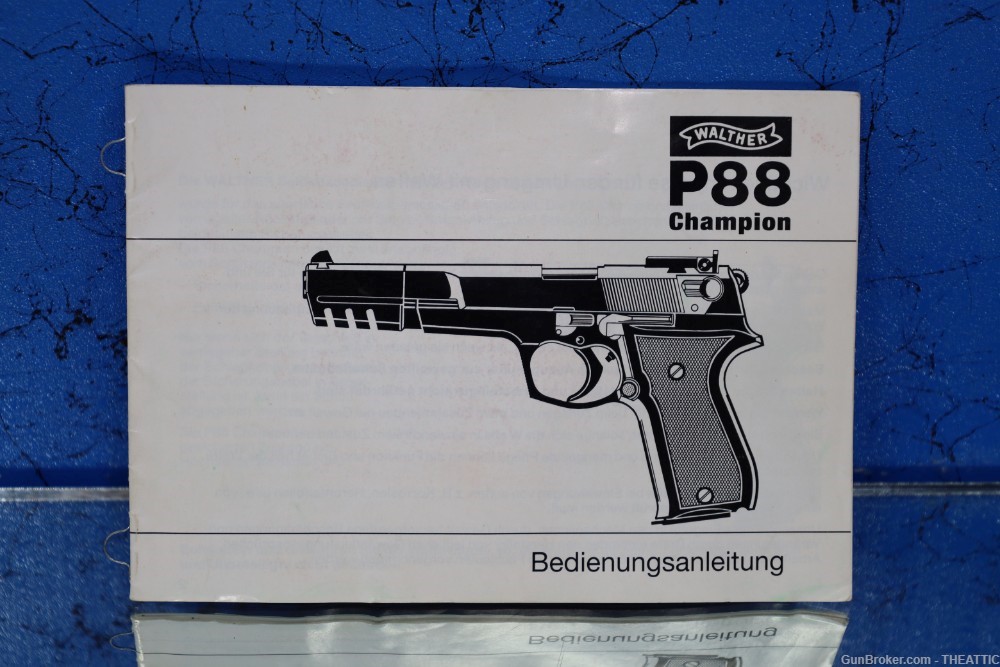 RARE WALTHER P88 CHAMPION 9MM W/ 22LR EXCHANGE KIT MADE IN GERMANY-img-74