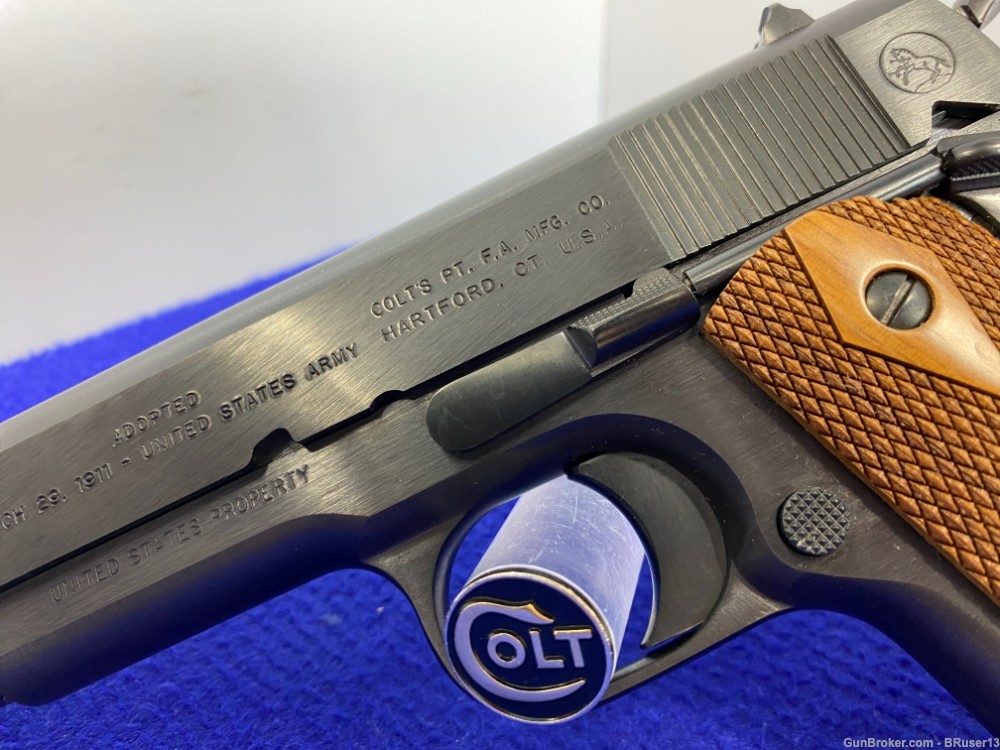 2013 Colt 1911 .45 ACP Blk -100TH ANNIVERSARY TIER III- WWI Reintroduction-img-10