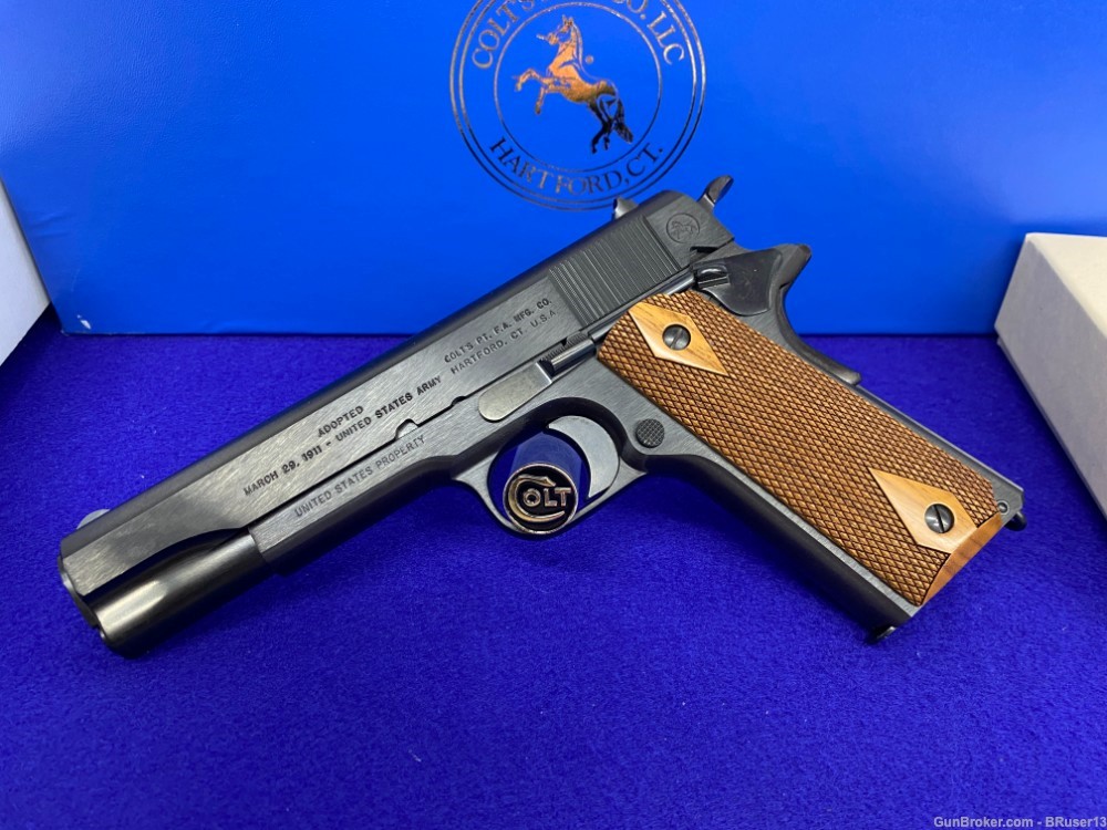 2013 Colt 1911 .45 ACP Blk -100TH ANNIVERSARY TIER III- WWI Reintroduction-img-3
