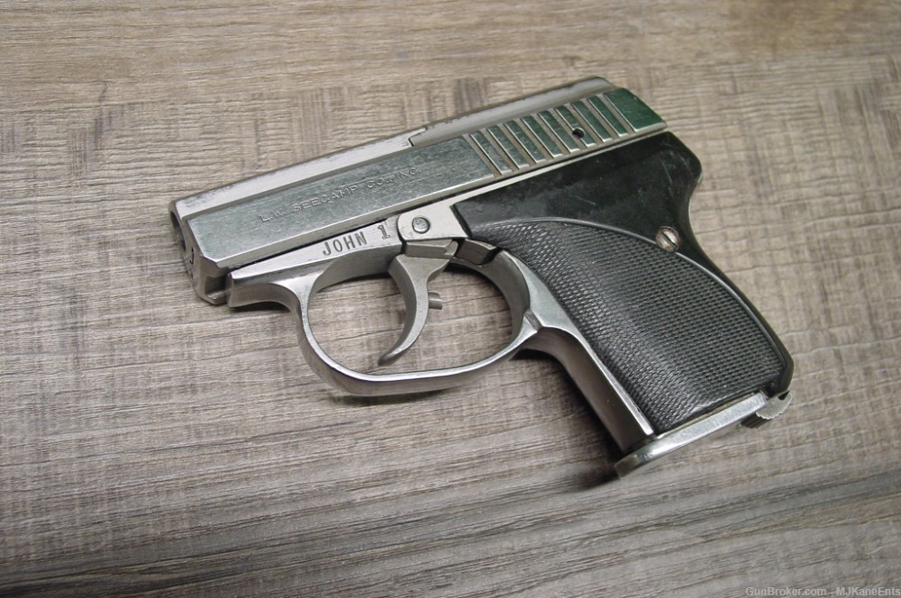 Original vintage L.W. Seecamp LWS32 .32ACP micro pistol w/box & extras!-img-5