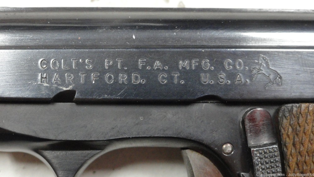 EXCELLENT SHAPE Colt Junior 25 ACP Automatic Vest Pocket Pistol 1908 Style-img-5