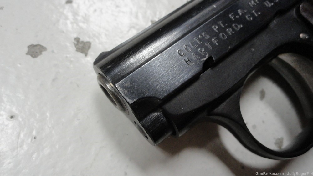 EXCELLENT SHAPE Colt Junior 25 ACP Automatic Vest Pocket Pistol 1908 Style-img-7