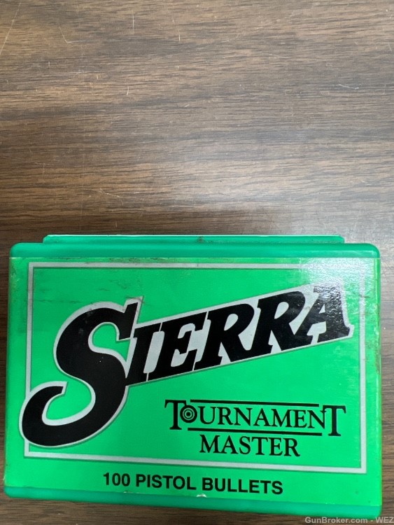 Sierra 38 cal .357 Dia 180 Gr FPJ silhouette #8370 Free Shipping -img-1