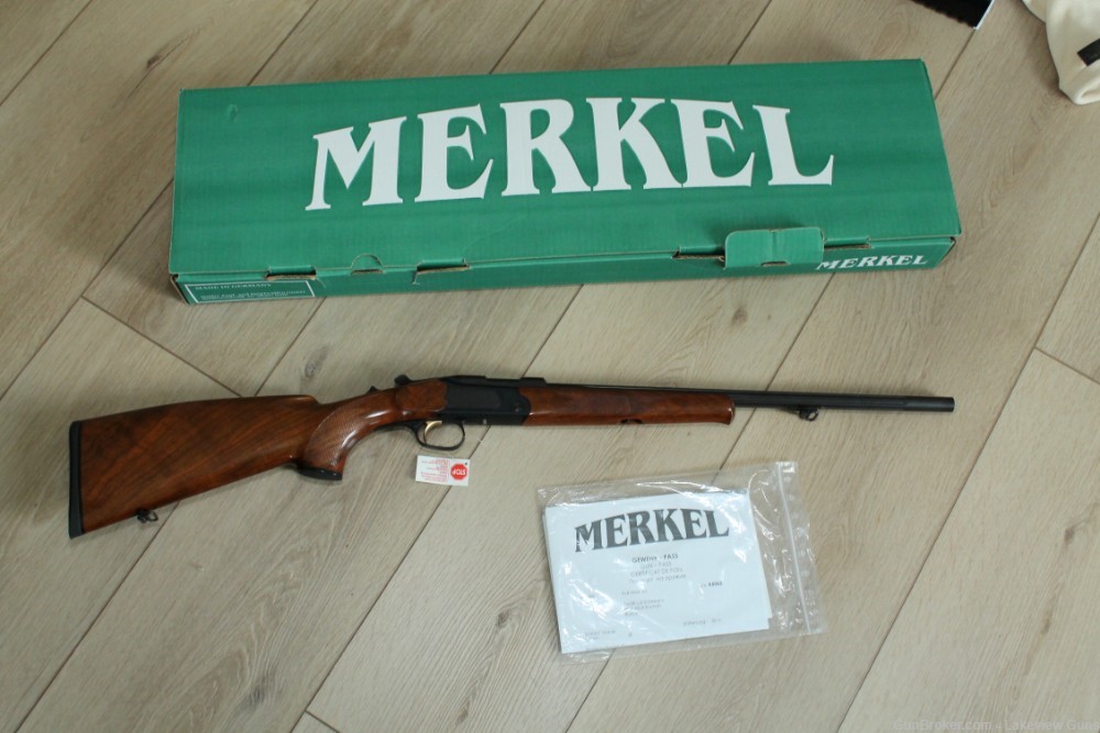 Merkel Firearms K3 Extreme Lightweight stalking rifle 7.65R unfired in box-img-0