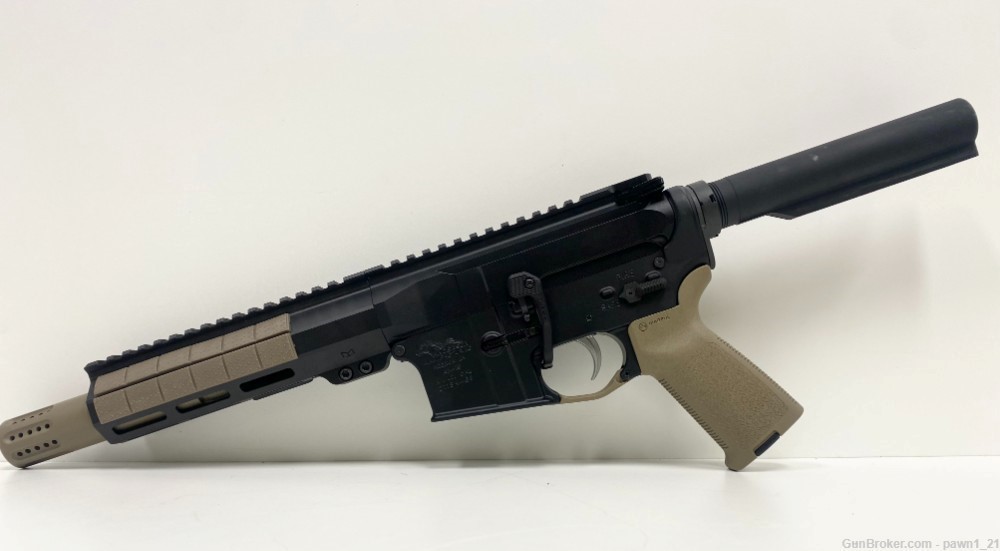 Desert Tan Anderson AM-15 AR PISTOL with one mag -img-0