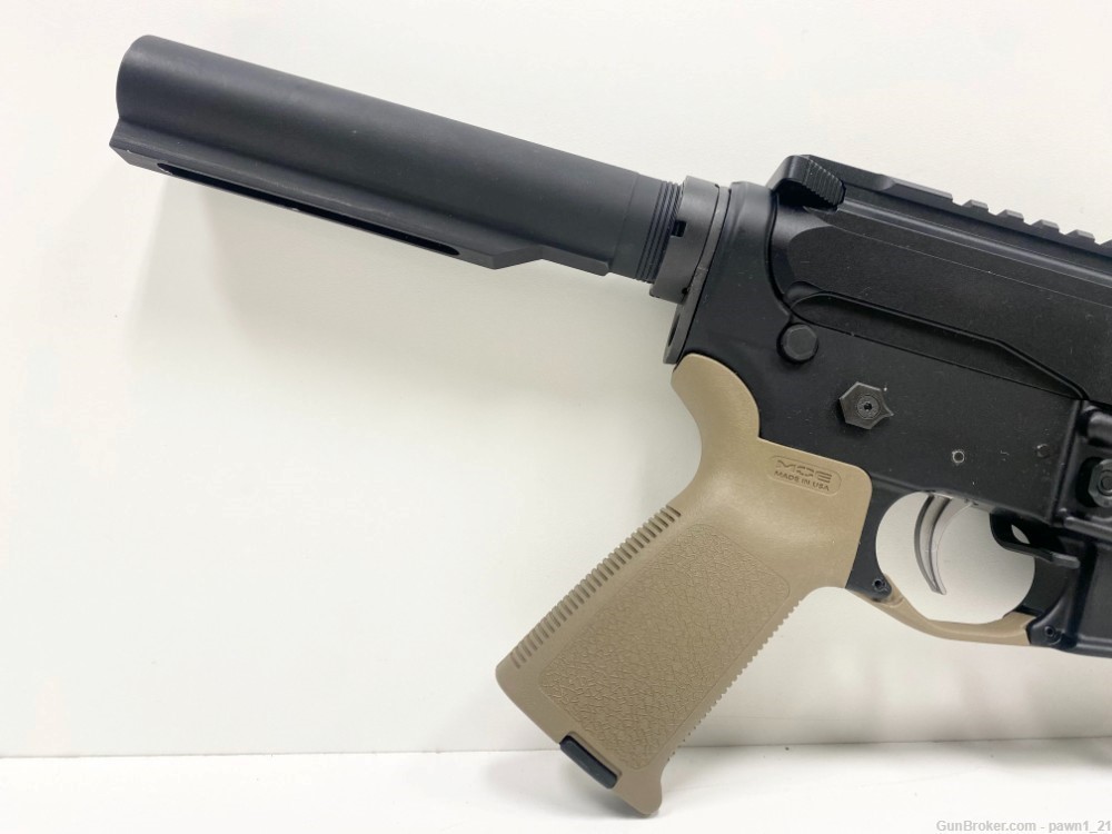 Desert Tan Anderson AM-15 AR PISTOL with one mag -img-7