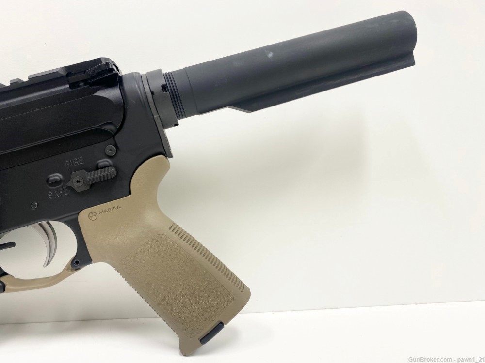 Desert Tan Anderson AM-15 AR PISTOL with one mag -img-3