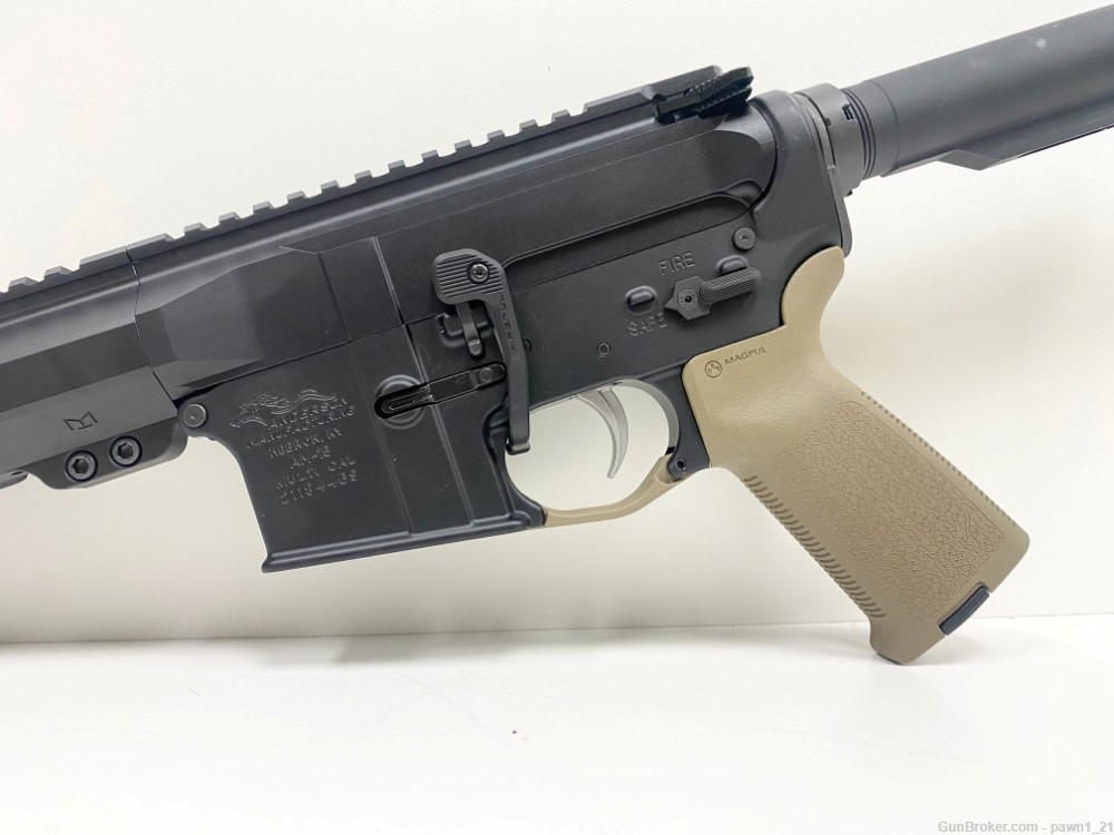 Desert Tan Anderson AM-15 AR PISTOL with one mag -img-2