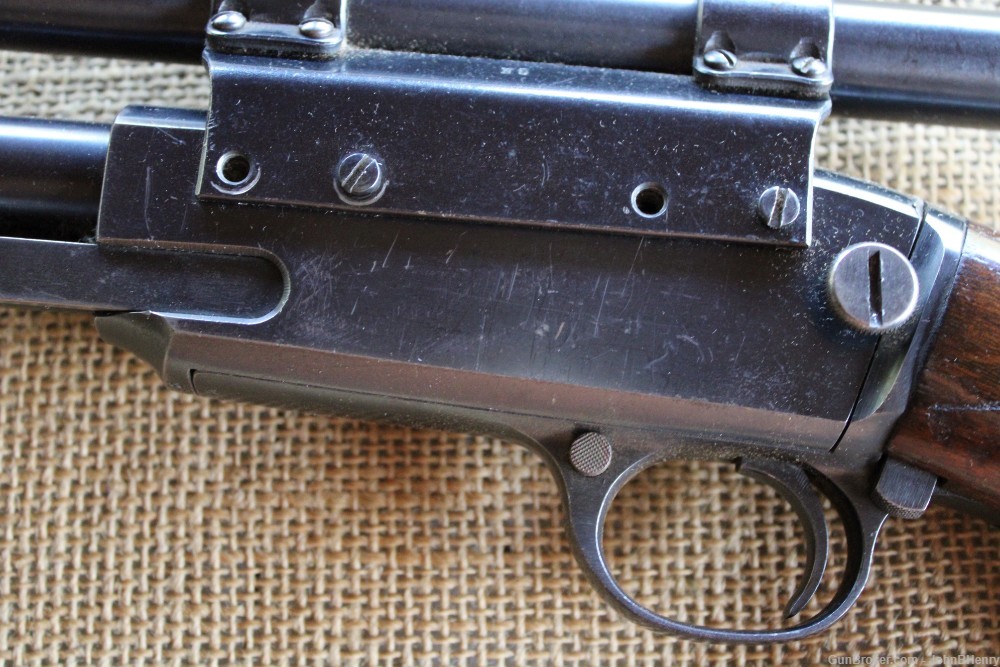 Winchester Model 61 22s,l,lr Pump Rifle w/ Weaver Scope Ca. 1948-img-18