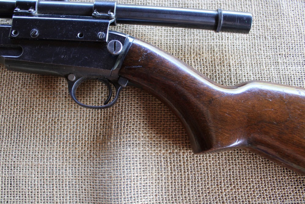 Winchester Model 61 22s,l,lr Pump Rifle w/ Weaver Scope Ca. 1948-img-17