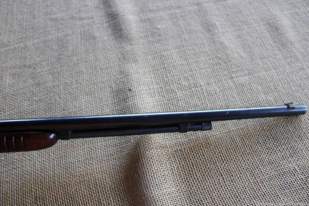 Winchester Model 61 22s,l,lr Pump Rifle w/ Weaver Scope Ca. 1948-img-11