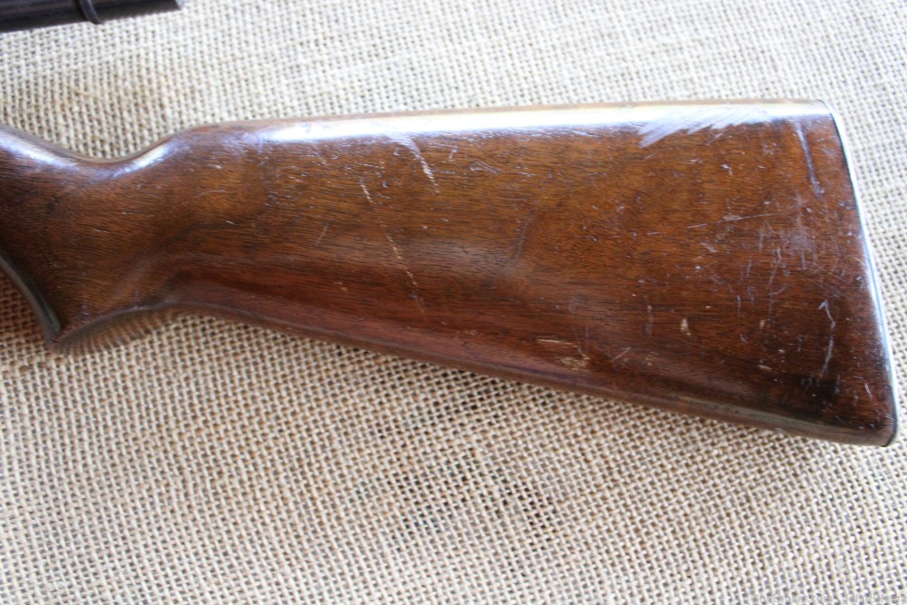 Winchester Model 61 22s,l,lr Pump Rifle w/ Weaver Scope Ca. 1948-img-16