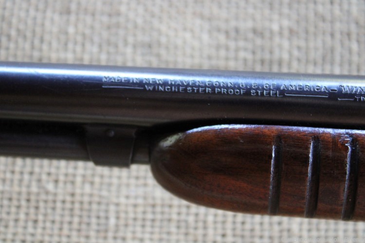 Winchester Model 61 22s,l,lr Pump Rifle w/ Weaver Scope Ca. 1948-img-22