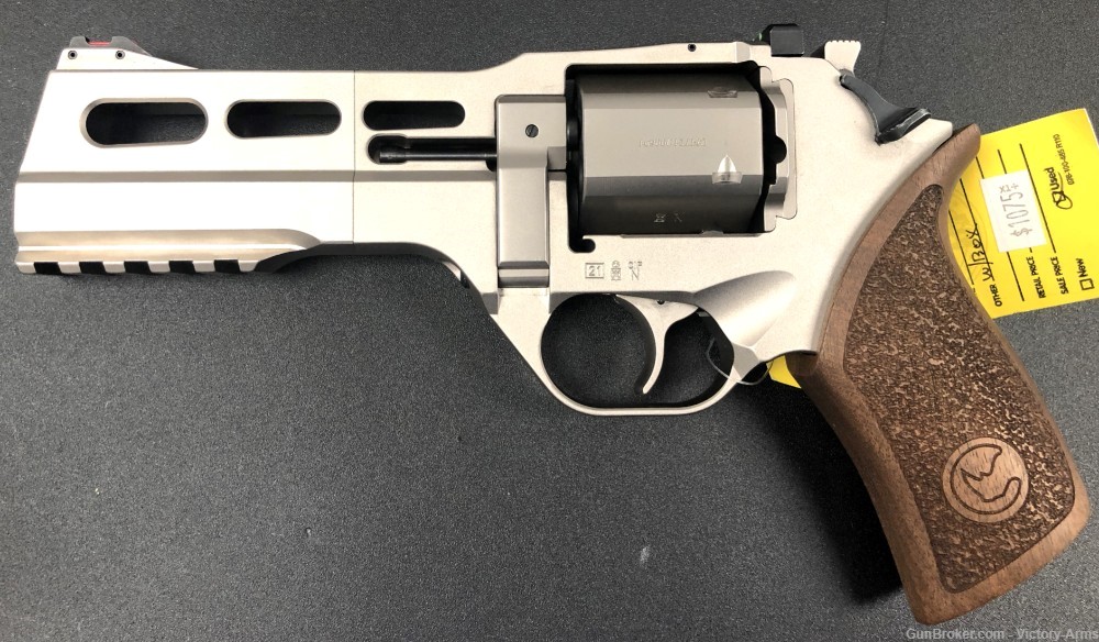 Chiappa Rhino 50DS .357 Magnum 5" Revolver W/ Case Stainless DA / SA-img-17