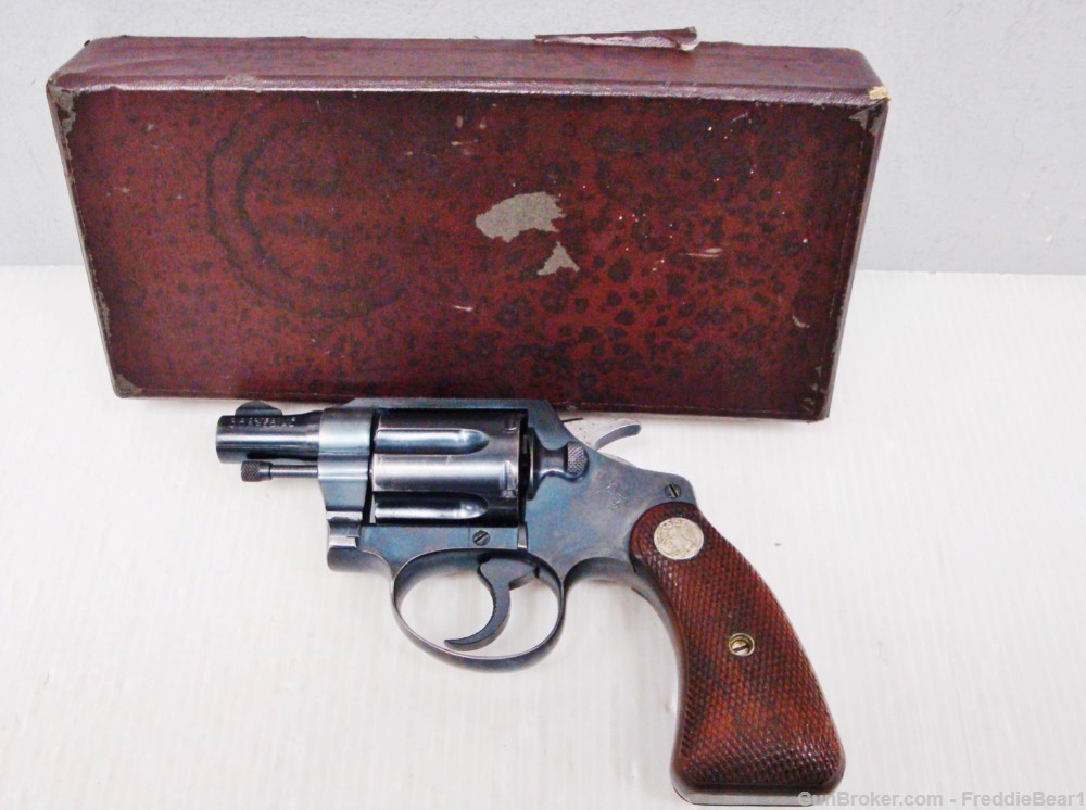 Colt Detective Special .38 Spl. 1st Issue Pre-War 1938 2” Bbl. Blue -img-0