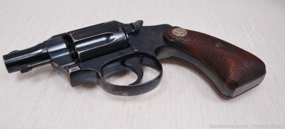 Colt Detective Special .38 Spl. 1st Issue Pre-War 1938 2” Bbl. Blue -img-23