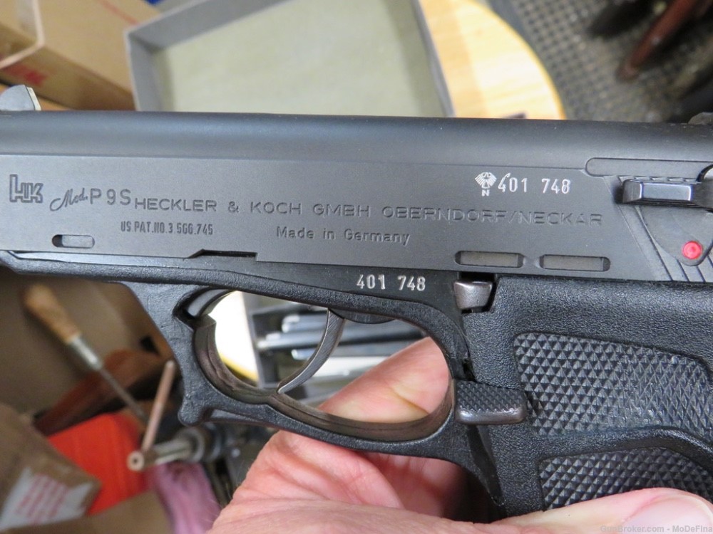 Heckler & Koch P9S Pistol .45 ACP Cal.-img-5