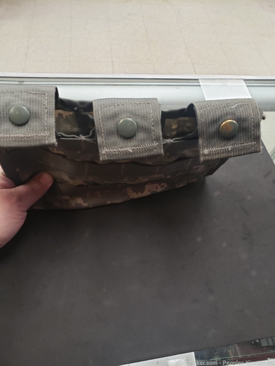 3 Magazine Tactical Pouch, Molle II M4 Three Mag Pouch Military-img-2