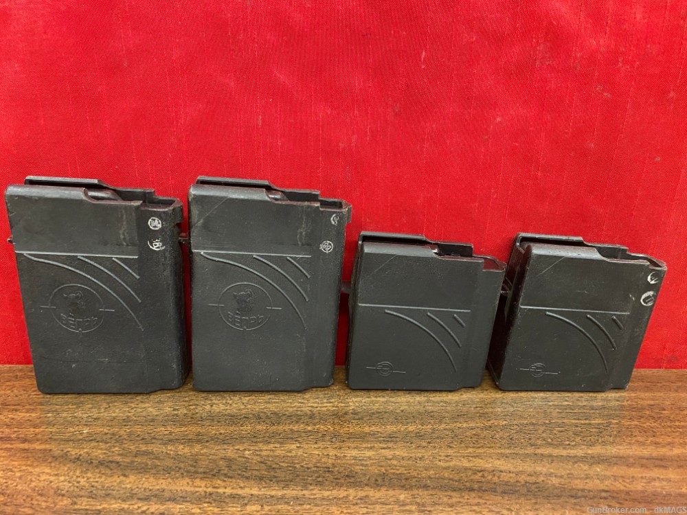 4 Molot Vepr AK-47 .308 Win. 5rd and 10rd Magazines Mags Clips-img-0
