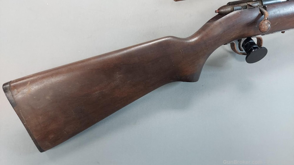 .01 PENNY Remington Model 511 Scoremaster .22 S/L/LR 25" W/ Weaver Scope-img-2