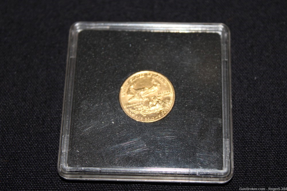 1/10 oz Gold Eagle 1991 "LAST OF THE ROMAN NUMERIAL DATES"-img-3