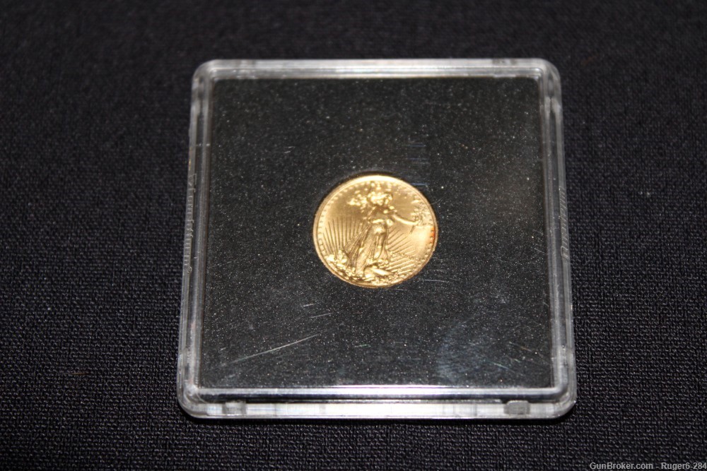 1/10 oz Gold Eagle 1991 "LAST OF THE ROMAN NUMERIAL DATES"-img-2
