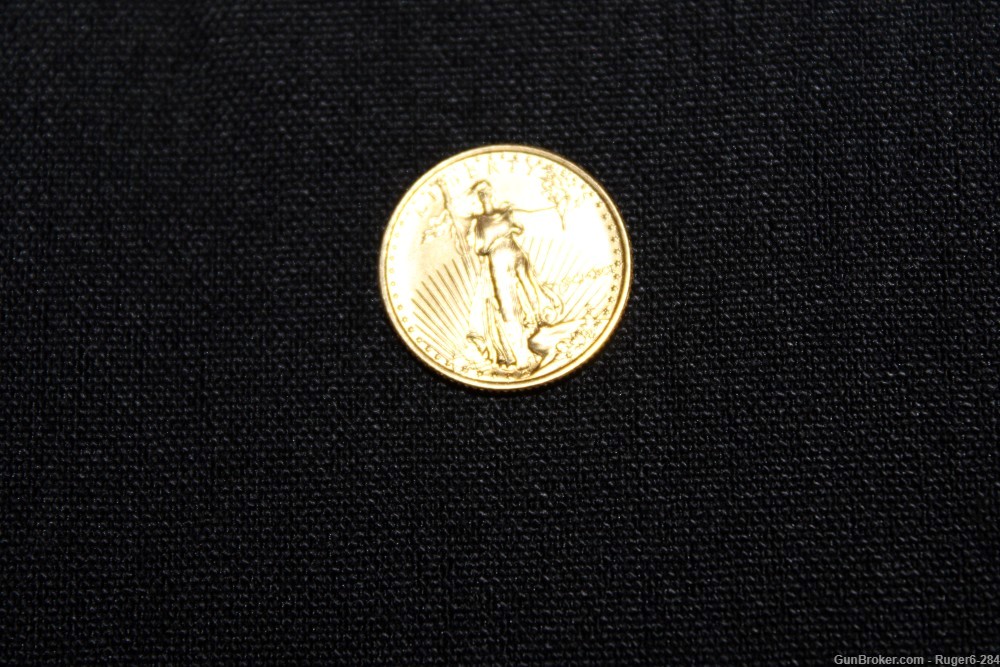 1/10 oz Gold Eagle 1991 "LAST OF THE ROMAN NUMERIAL DATES"-img-0