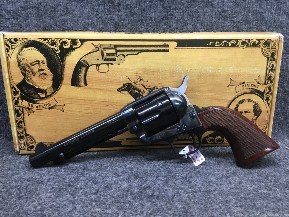 Cimarron Arizona Ranger .45 Colt SAA Revolver NIB-img-0