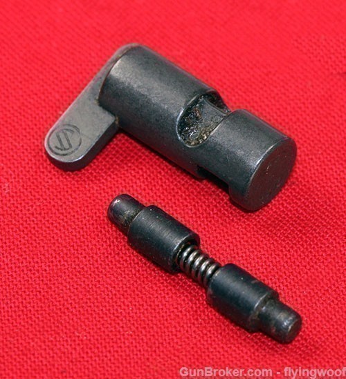 US M1 Carbine Cal 30 - Safety Wing Type Stamped S w/Spring & Plunger New  B-img-0