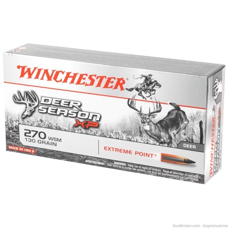 Winchester 270 WSM Ammo-img-2