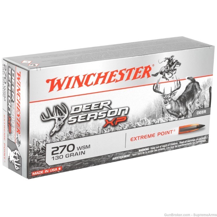 Winchester 270 WSM Ammo-img-1