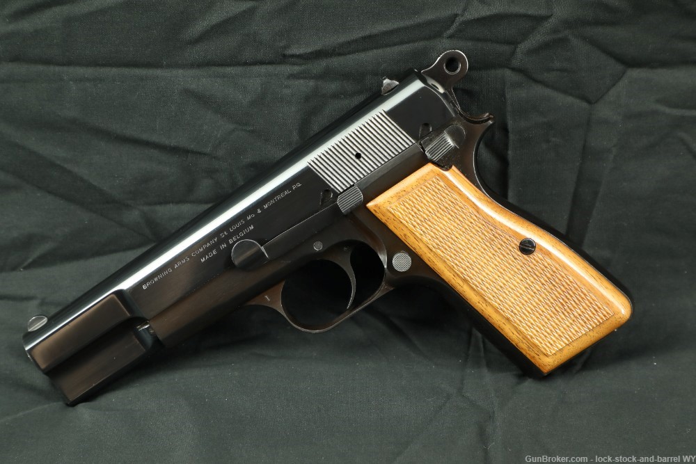 Browning Belgium FN Hi Power 9mm Luger 4.7” Semi-Auto Pistol MFD 1969 C&R-img-6