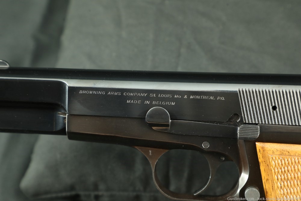 Browning Belgium FN Hi Power 9mm Luger 4.7” Semi-Auto Pistol MFD 1969 C&R-img-20
