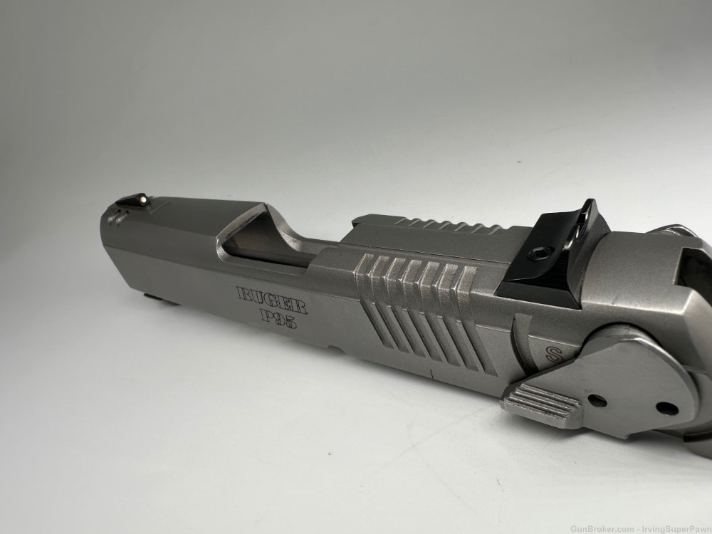 Ruger P95 9mm Stainless Slide Ambidextrous Safety -img-2