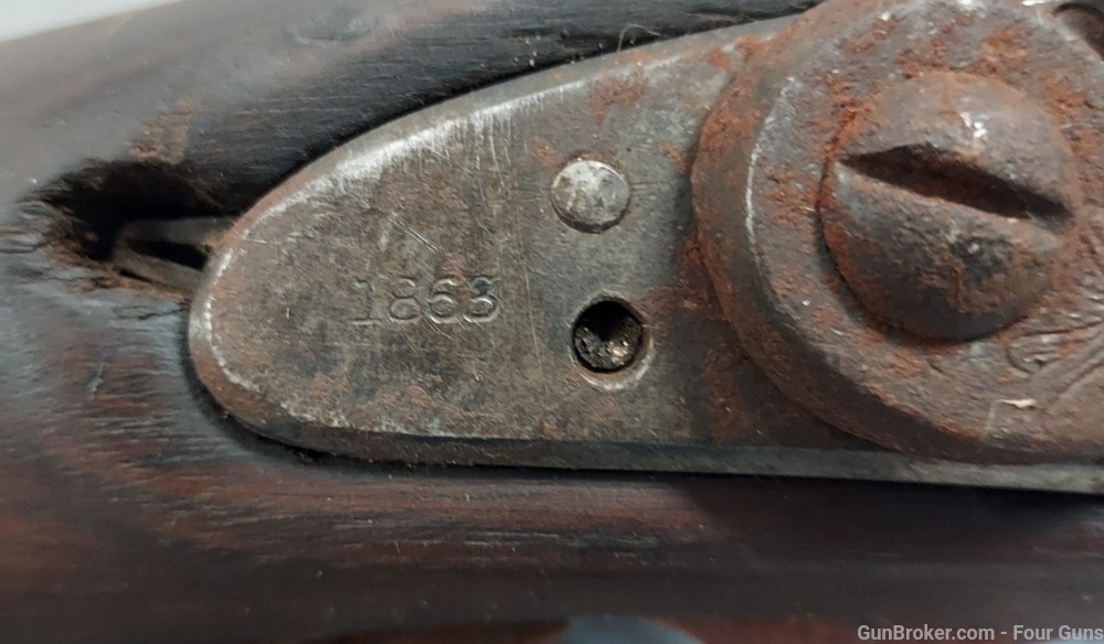 .01 Penny 1863 Dated William Muir Model 1861Rifle Musket.-img-17