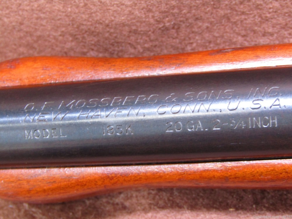 OF Mossberg & Sons 185K 20 GA Bolt Action Shotgun C&R Okay-img-15