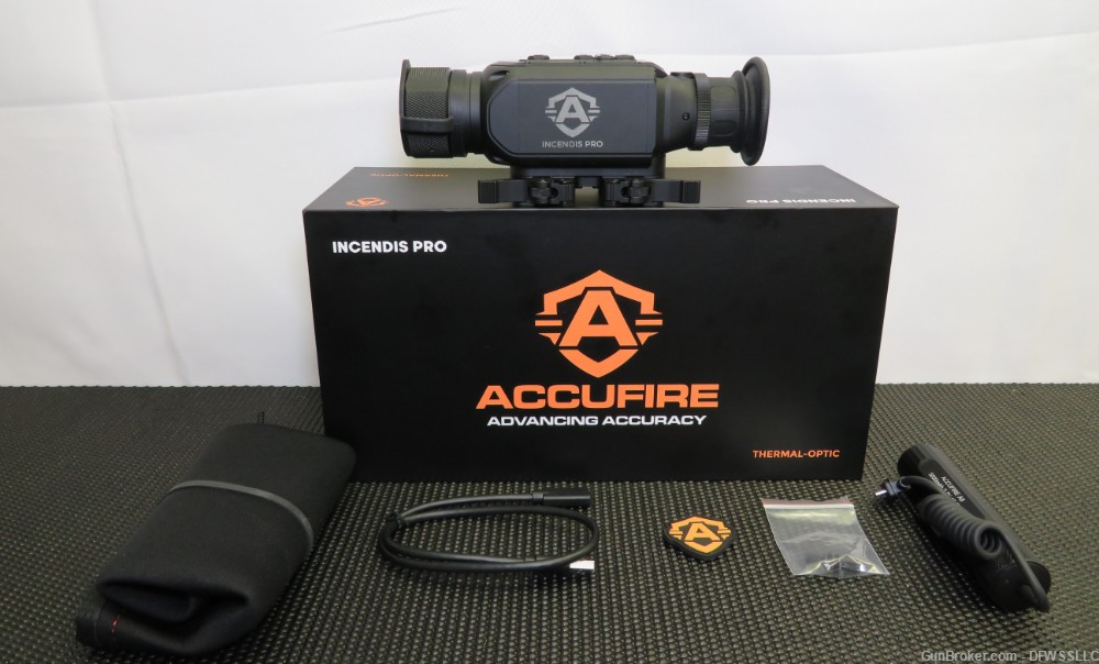 PENNY! ACCUFIRE INCENDIS PRO THERMAL CLIP-ON 1-8X SCOPE WIFI HD OLED, LNIB!-img-1