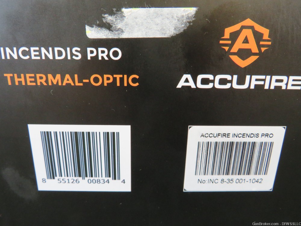 PENNY! ACCUFIRE INCENDIS PRO THERMAL CLIP-ON 1-8X SCOPE WIFI HD OLED, LNIB!-img-10