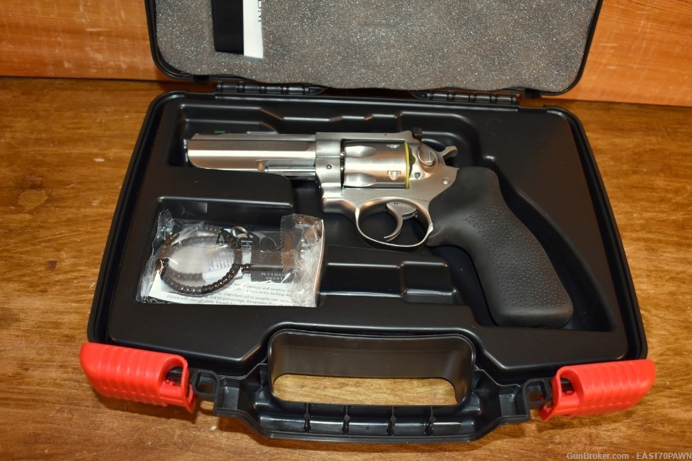 Ruger 1786 GP100 Match Champion .357 Magnum 4" Stainless Revolver 95% +-img-0
