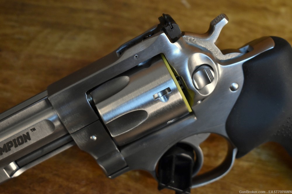 Ruger 1786 GP100 Match Champion .357 Magnum 4" Stainless Revolver 95% +-img-3